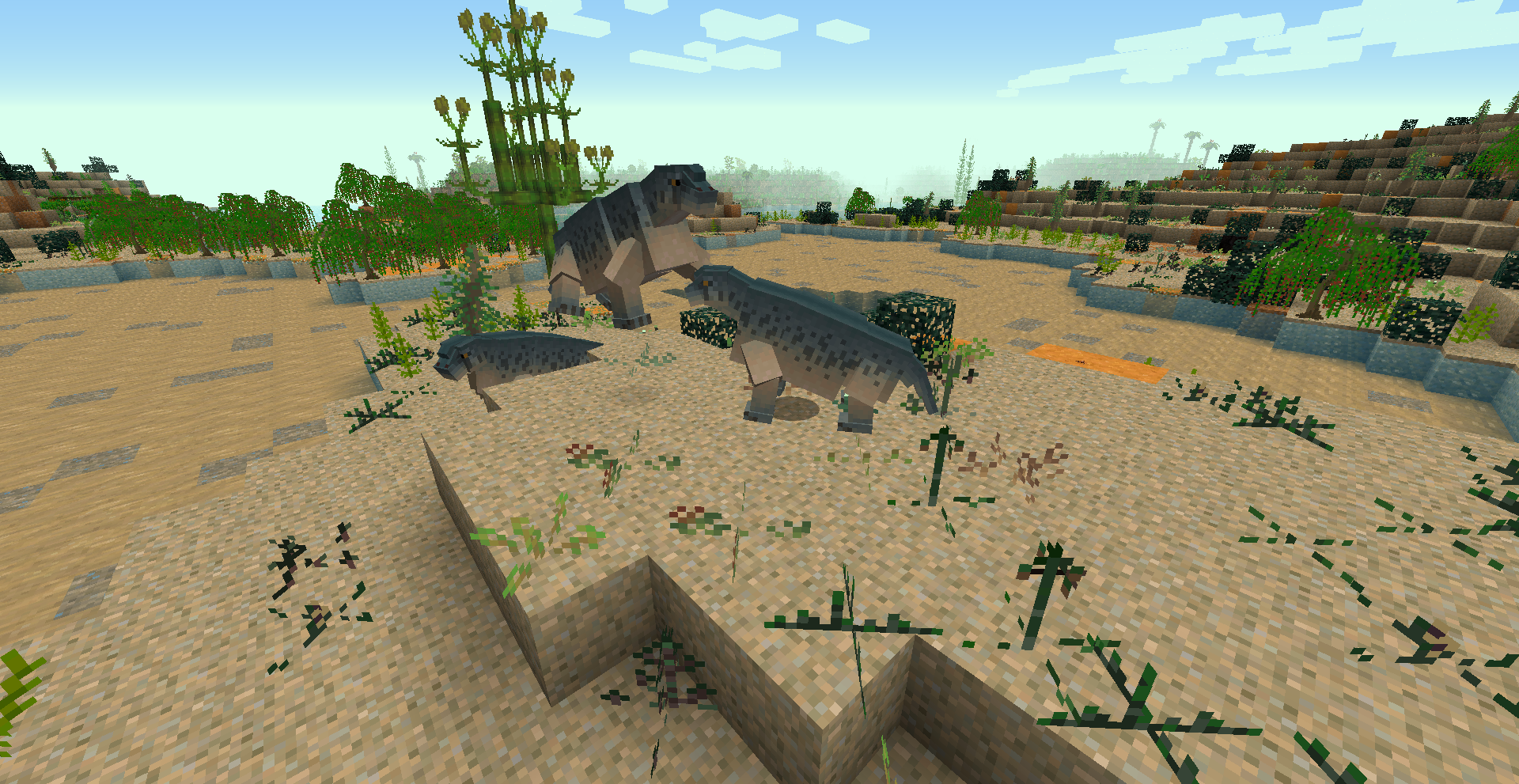 Prehistoric Nature Screenshots Minecraft Mods Curseforge 