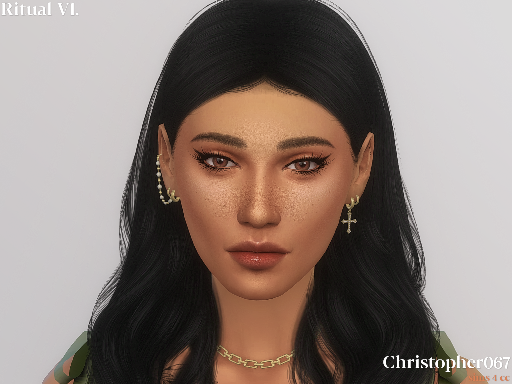 Ritual Earrings Version 1 The Sims 4 Create A Sim Curseforge