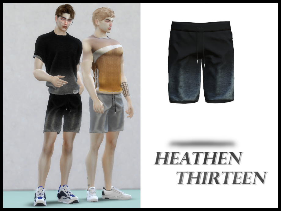 Ombre Drawstring Shorts - The Sims 4 Create a Sim - CurseForge