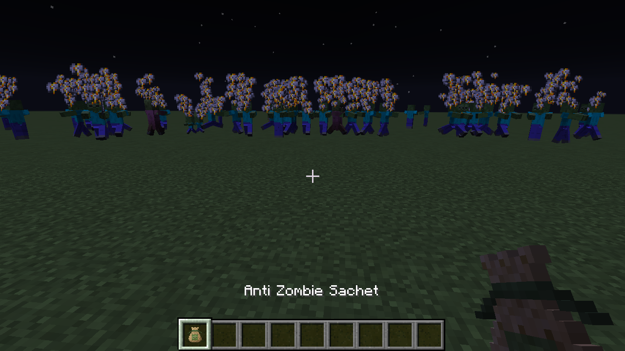 Reject nearby Zombies. They can not get closer to Player.