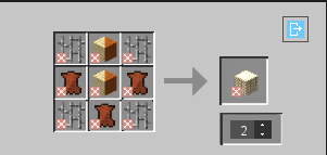 Thumbnail iron bars x4
any sand x2
leather x3
produce x2