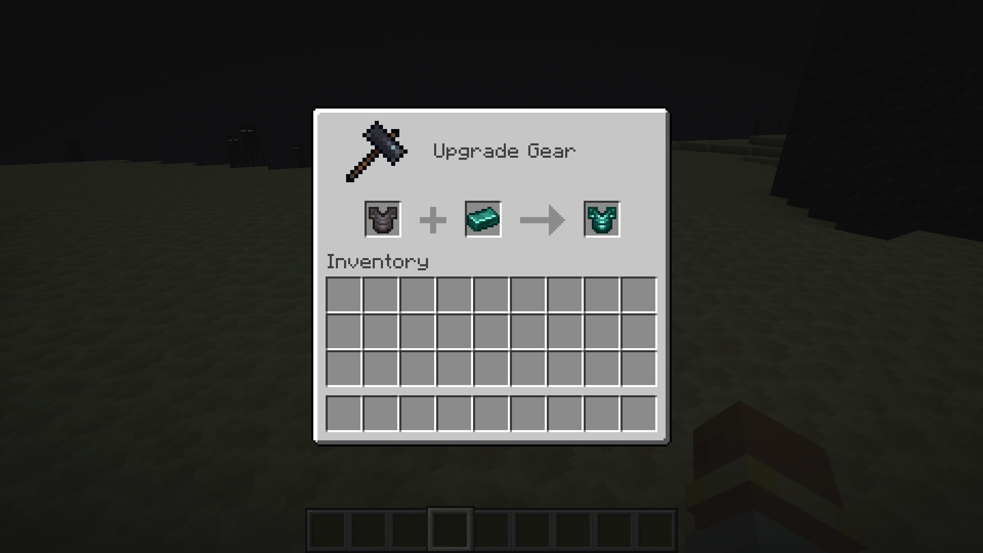 Enderite Chestplate smithing