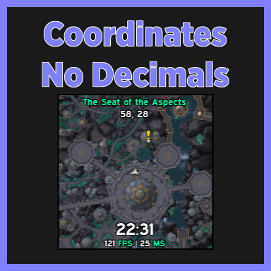 Coordinates: No Decimals