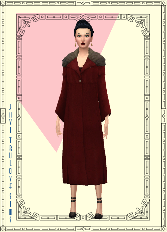 “The Cat’s Meow” Coat The Sims 4 Create a Sim