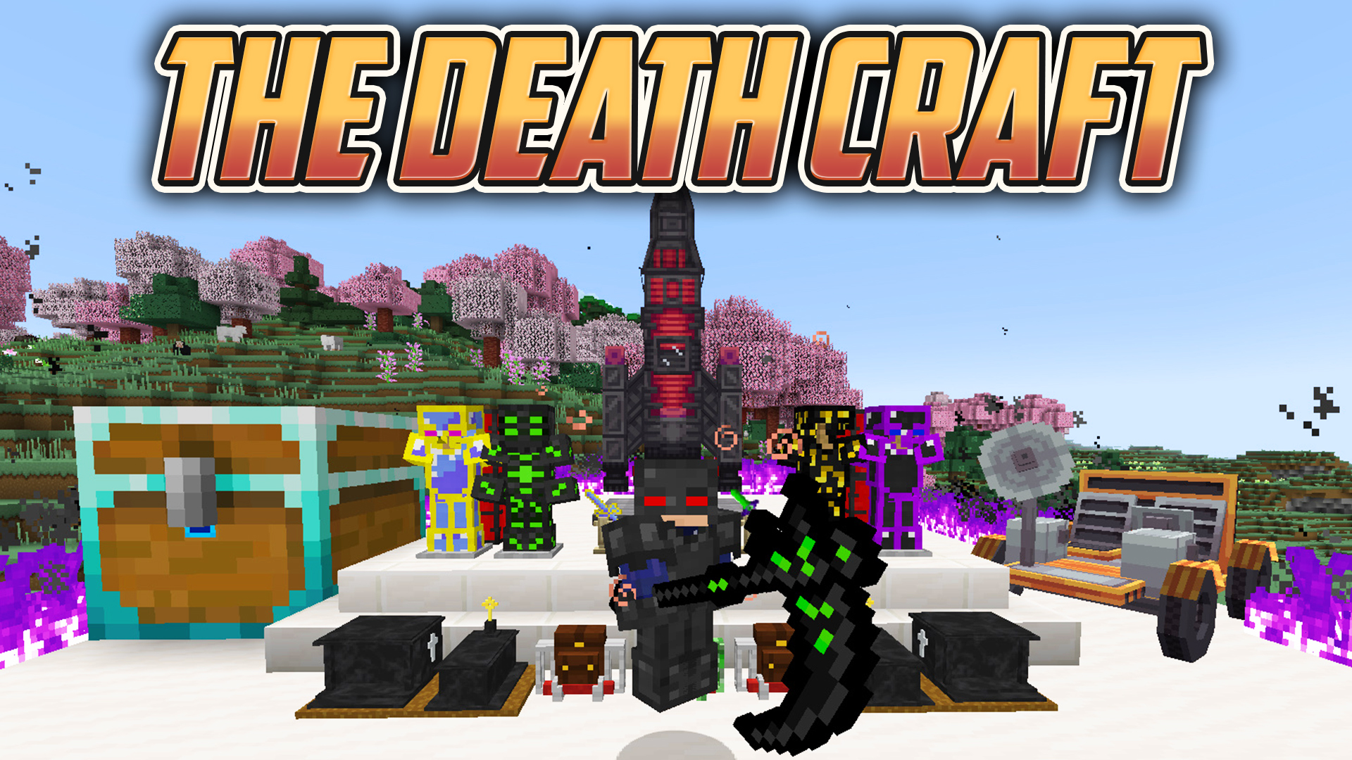 Vista general de algunos elementos que se agregan en el modpack
