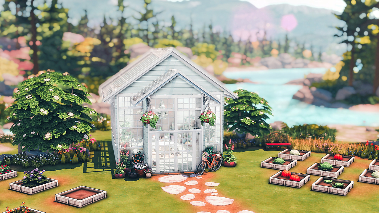 Greenhouse & Garden - The Sims 4 Rooms   Lots - Curseforge