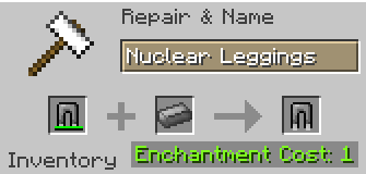Parts repairing