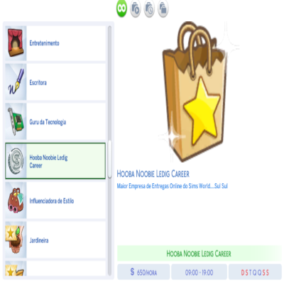 Carreira Hooba Noobie - Screenshots - The Sims 4 Mods - CurseForge