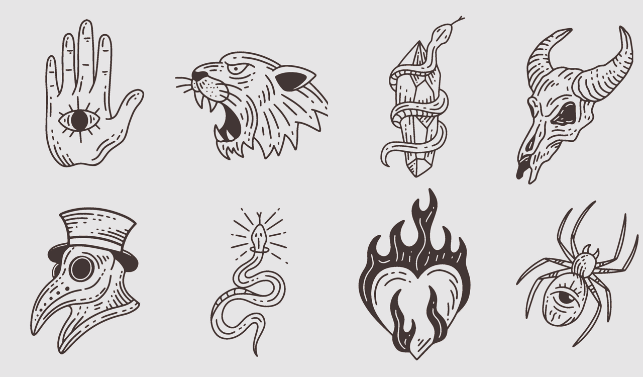 Mystic Tattoos Traditional Style - The Sims 4 Create a Sim - CurseForge