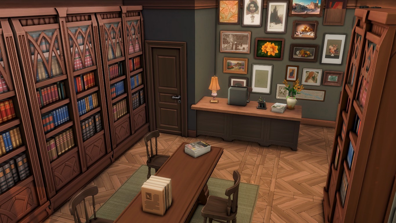 Apartment + Cafe + Bookstore - The Sims 4 Rooms / Lots - CurseForge