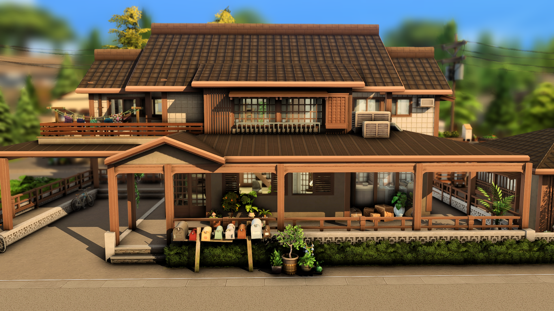 Japanese Family House - The Sims 4 Rooms / Lots - CurseForge