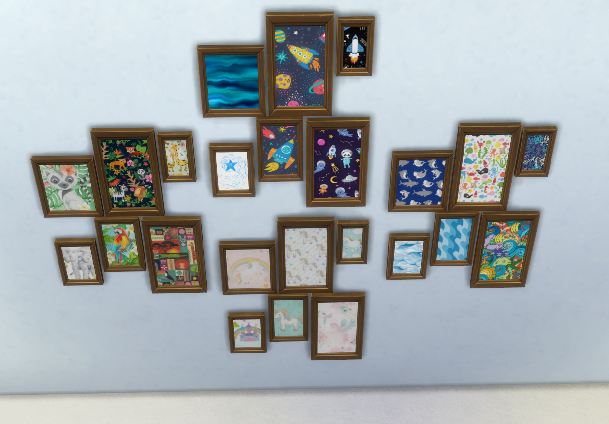 Children's Framed Art The Sims 4 Build / Buy