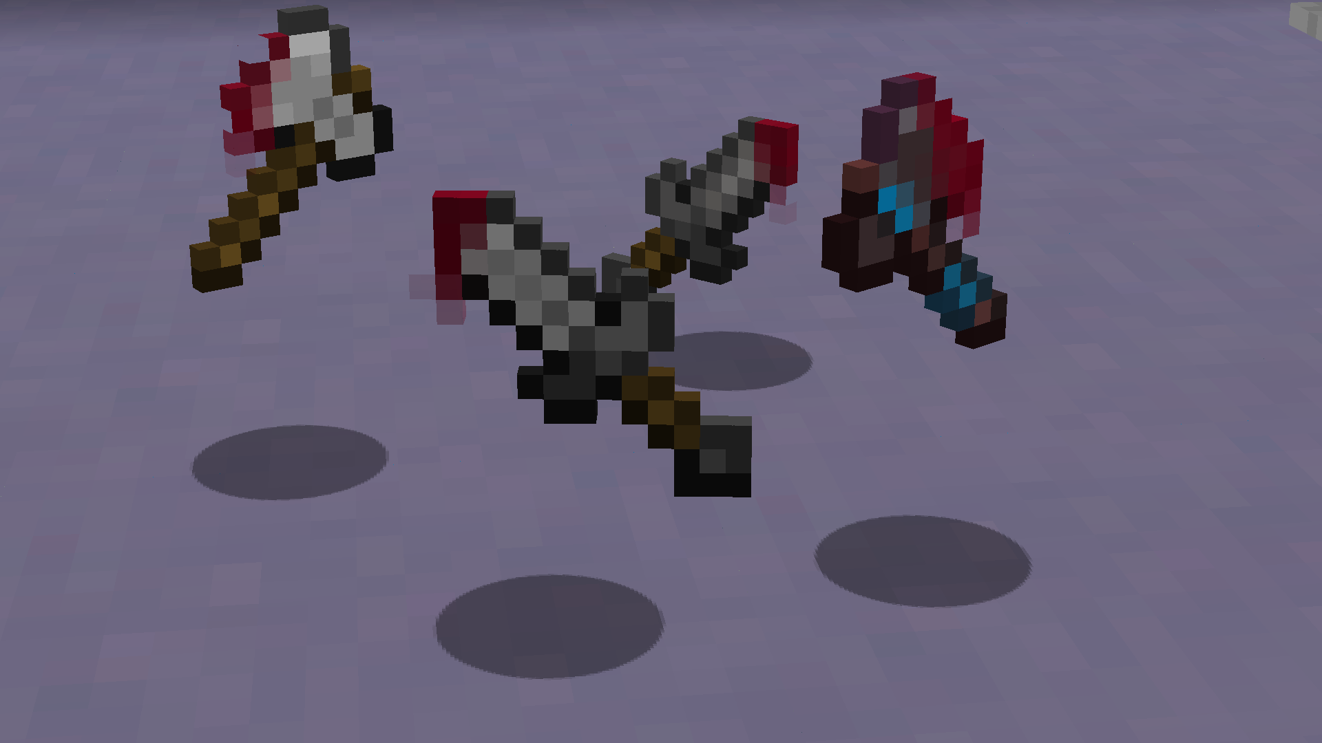 Blood tinted items!