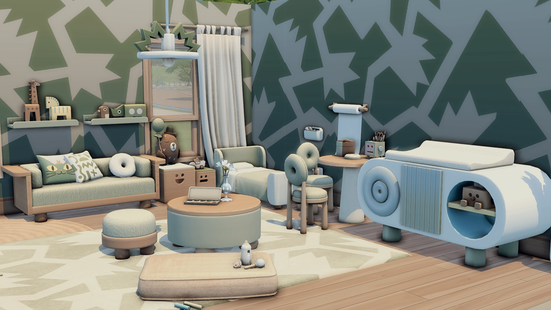 The Cluttercat bedroom