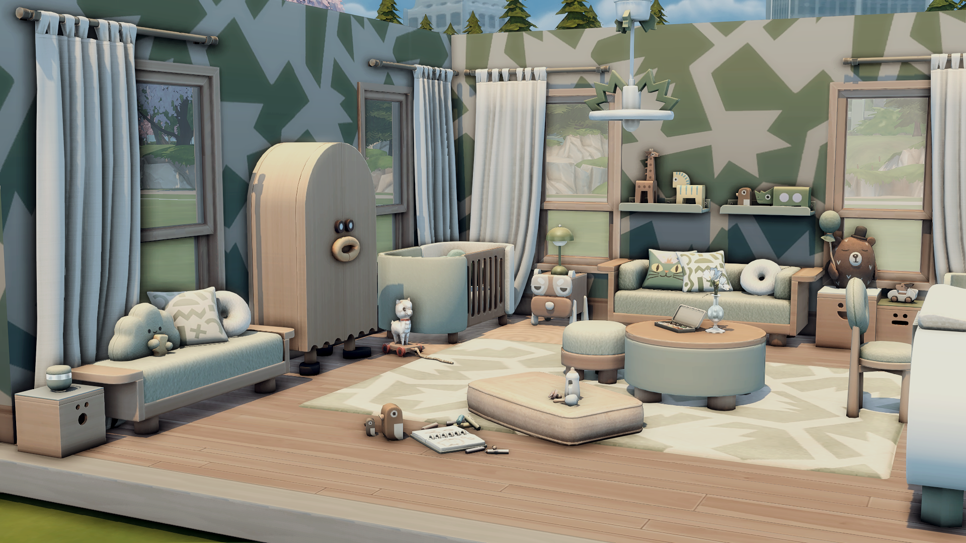 The Cluttercat bedroom