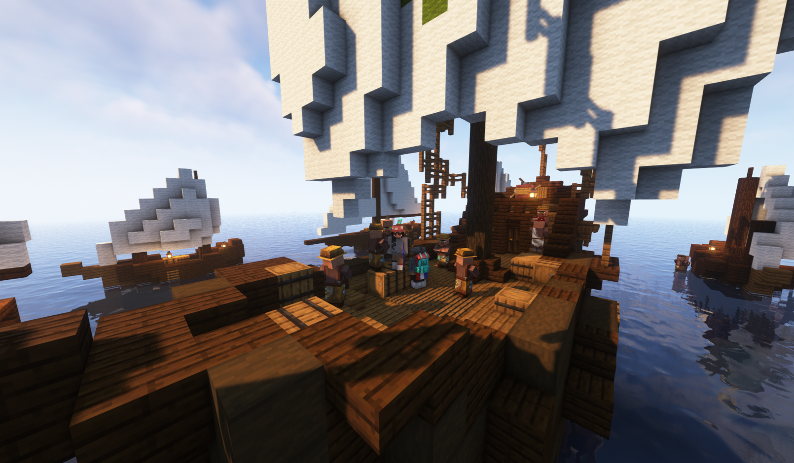 Stumbling upon some pirates