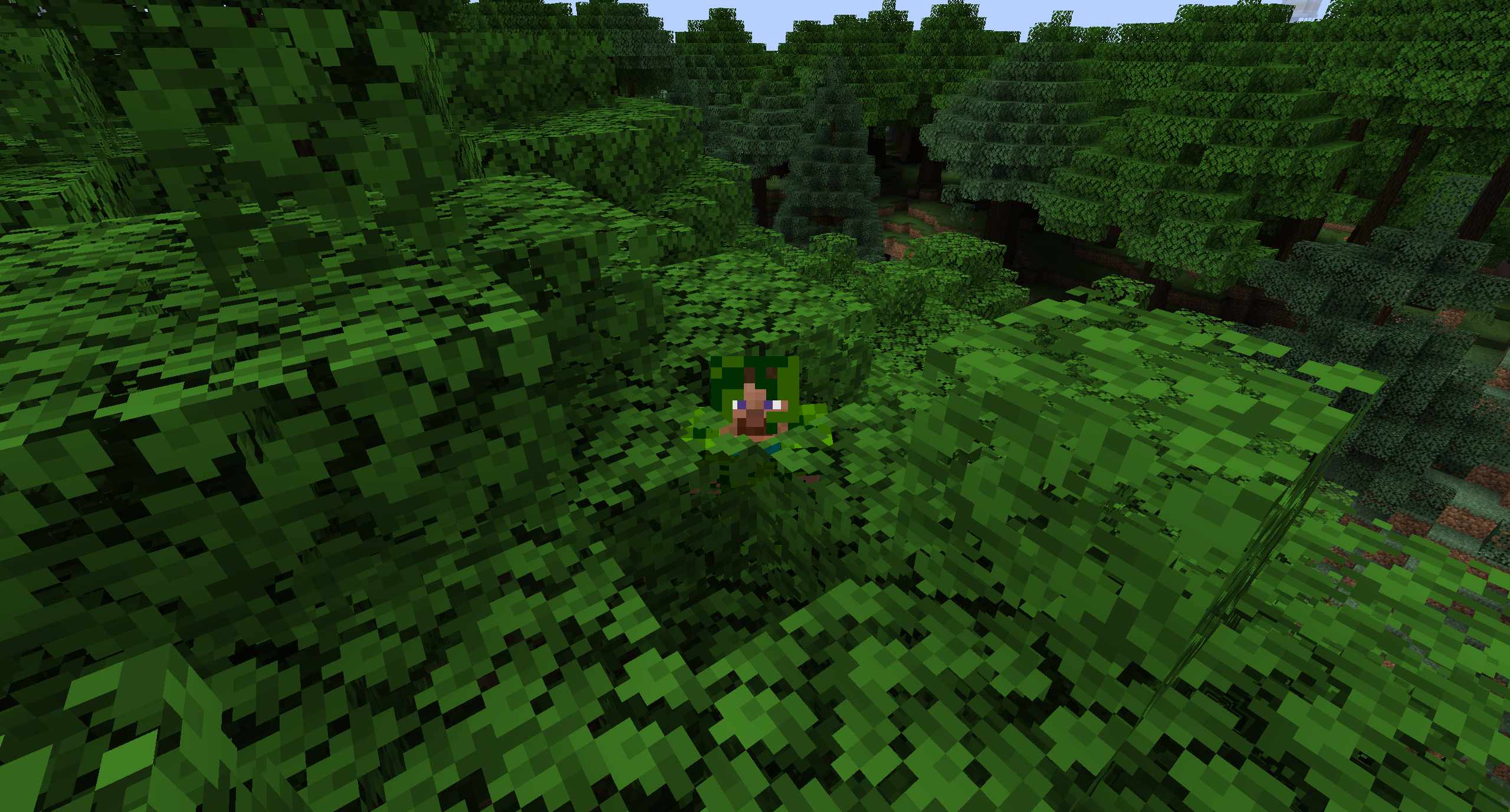 Shows the effect of the Green Ghille