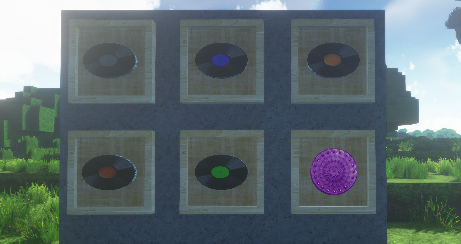 records disks + creative shield