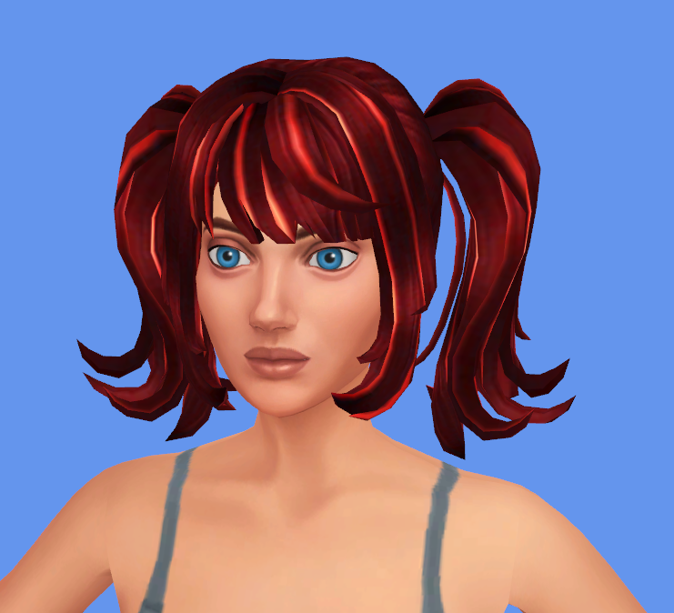 Colorful hairstyle by Jochi - The Sims 4 Create a Sim - CurseForge