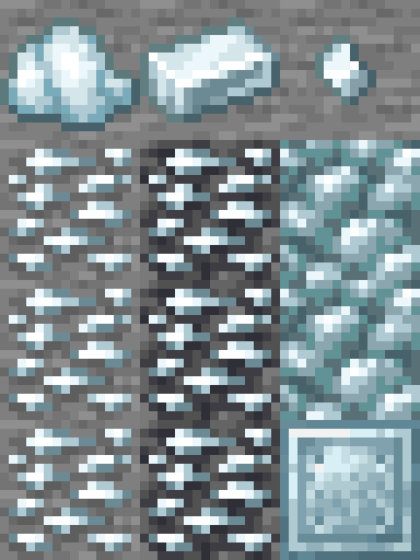 A strong and sturdy new metal type, perfect for creating tools and armour with the properties of slightly better than diamond but the durability of around Iron.