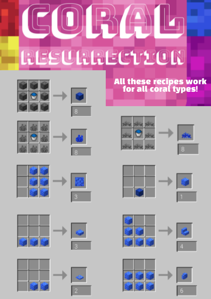 Coral Recipes!