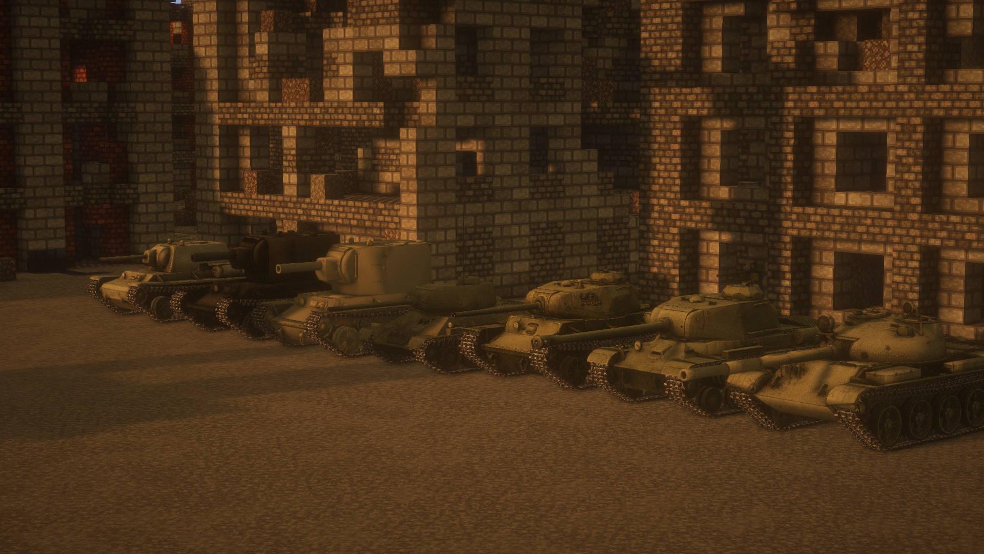 Soviet tanks