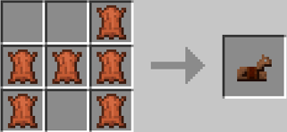 Leather horse armor Recipe