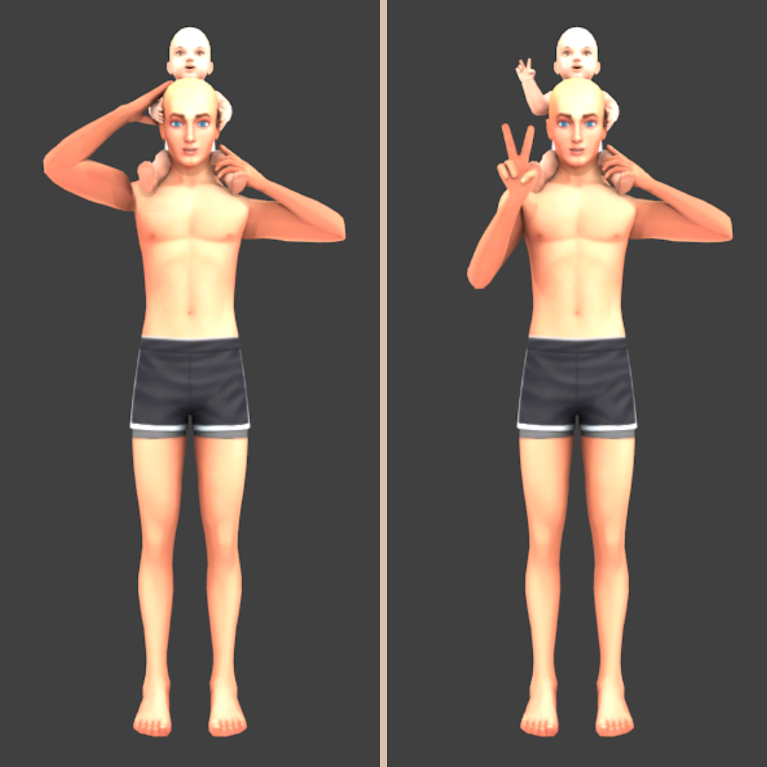 Fatalrosecreations Daddy And Me Pose Pack Screenshots The Sims 4 Mods Curseforge