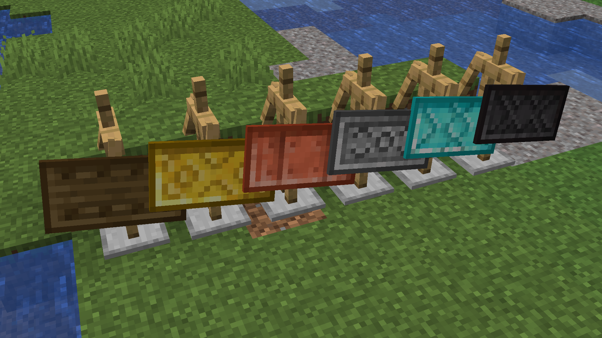 Fin's Extra Shields Screenshots Minecraft Mods