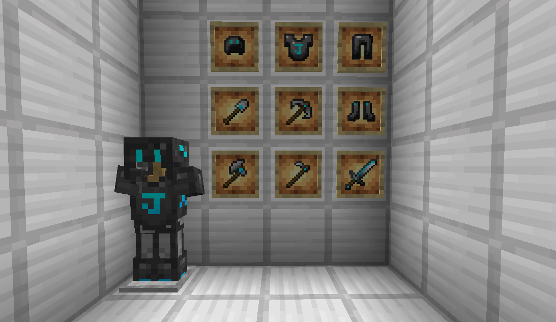 This shows the iron set!