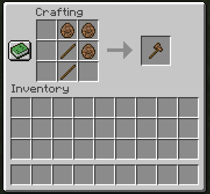 Recipe for Dirt Axe