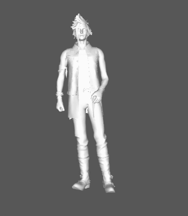 Replaces the belt holding with this idle animation.