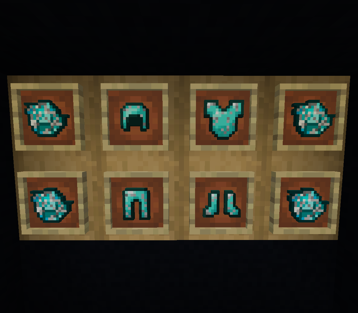 Reinforced diamond armor made from reinforced diamonds