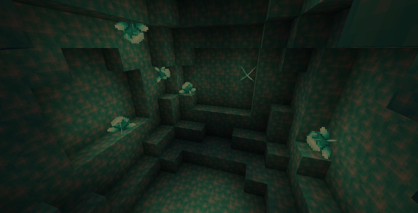 A small diamond geode. No, it is not possible to farm.