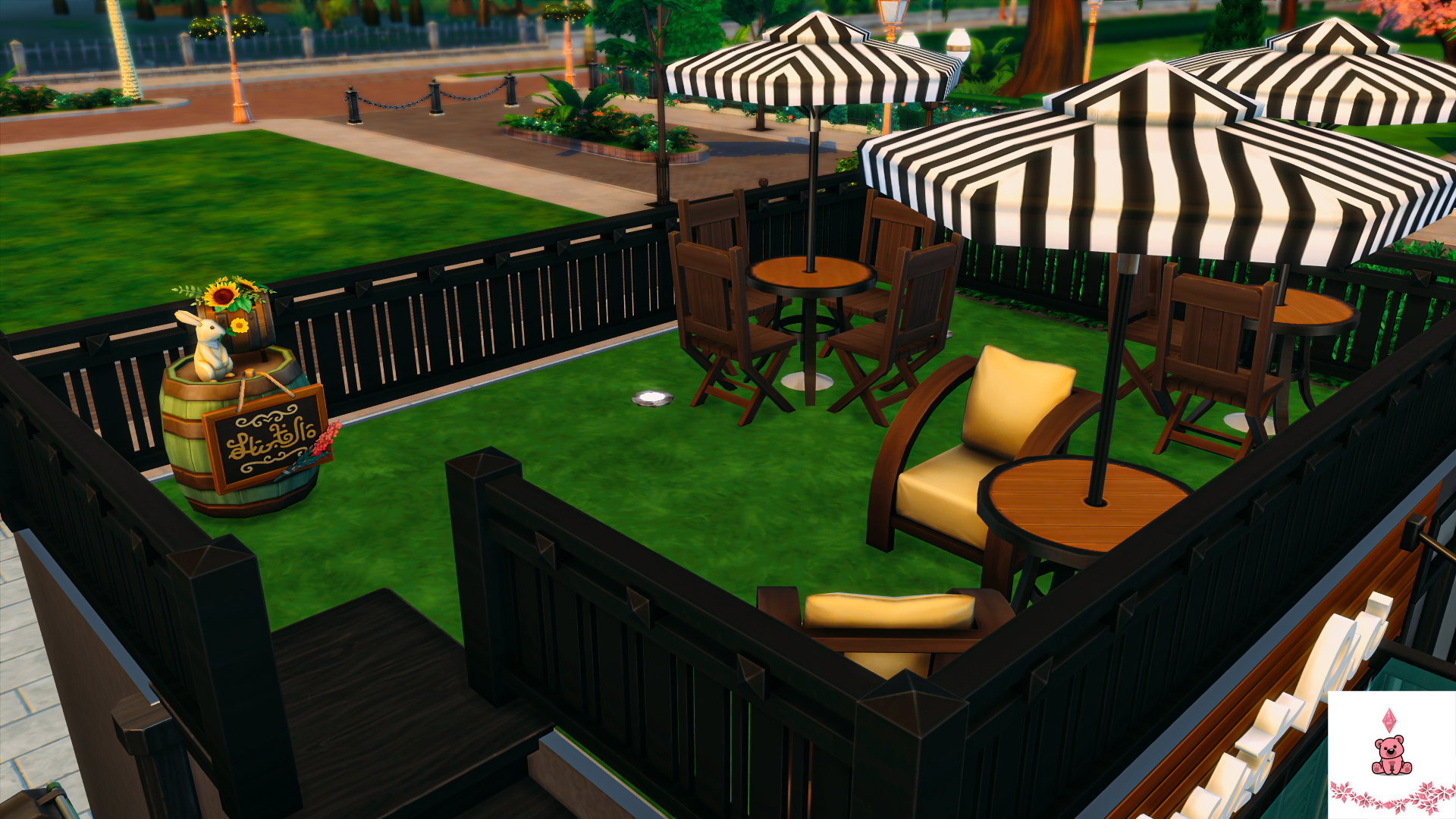 outdoor deck