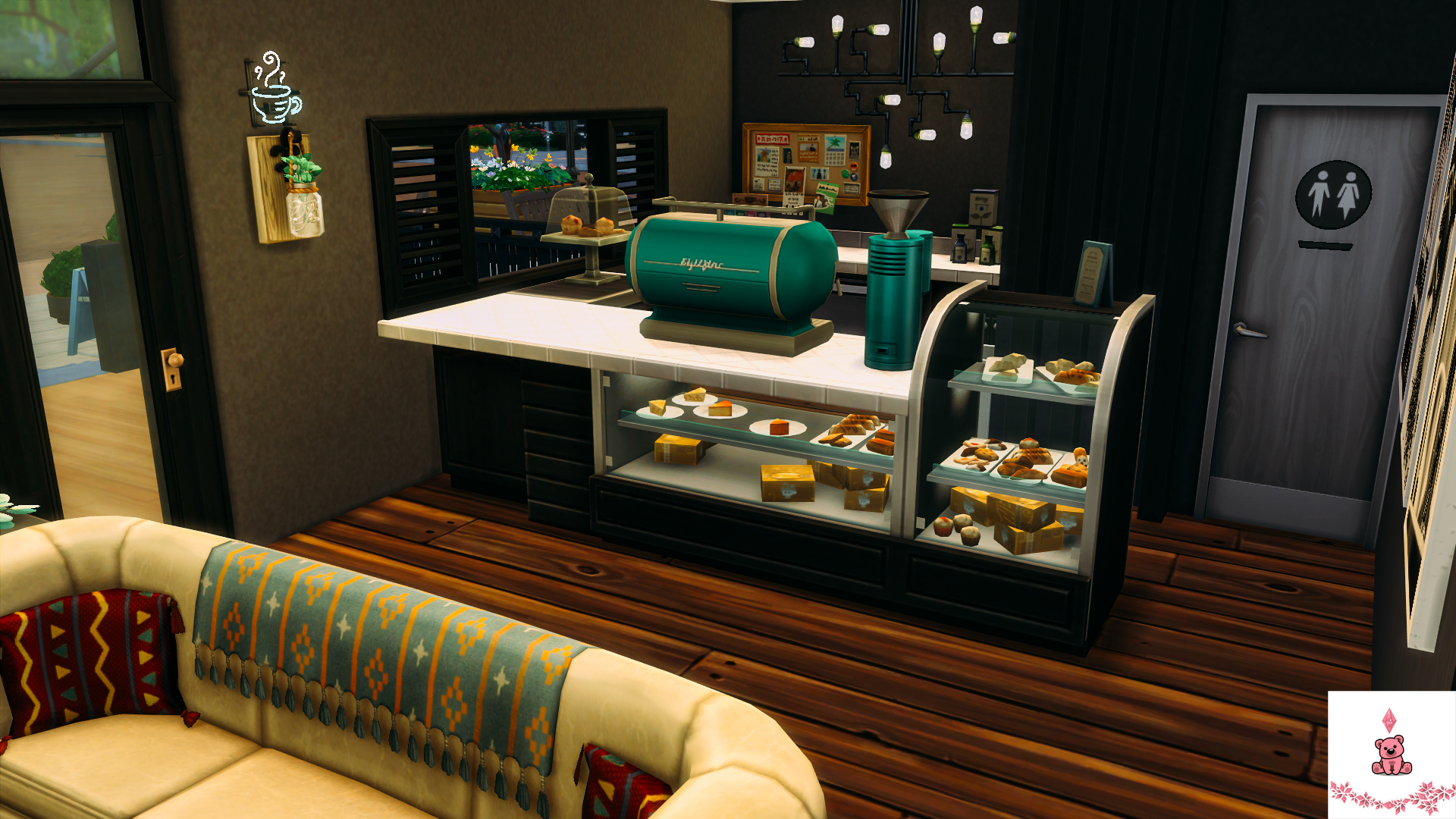 counter inside