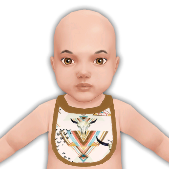 Infant Boho Bib - The Sims 4 Create a Sim - CurseForge