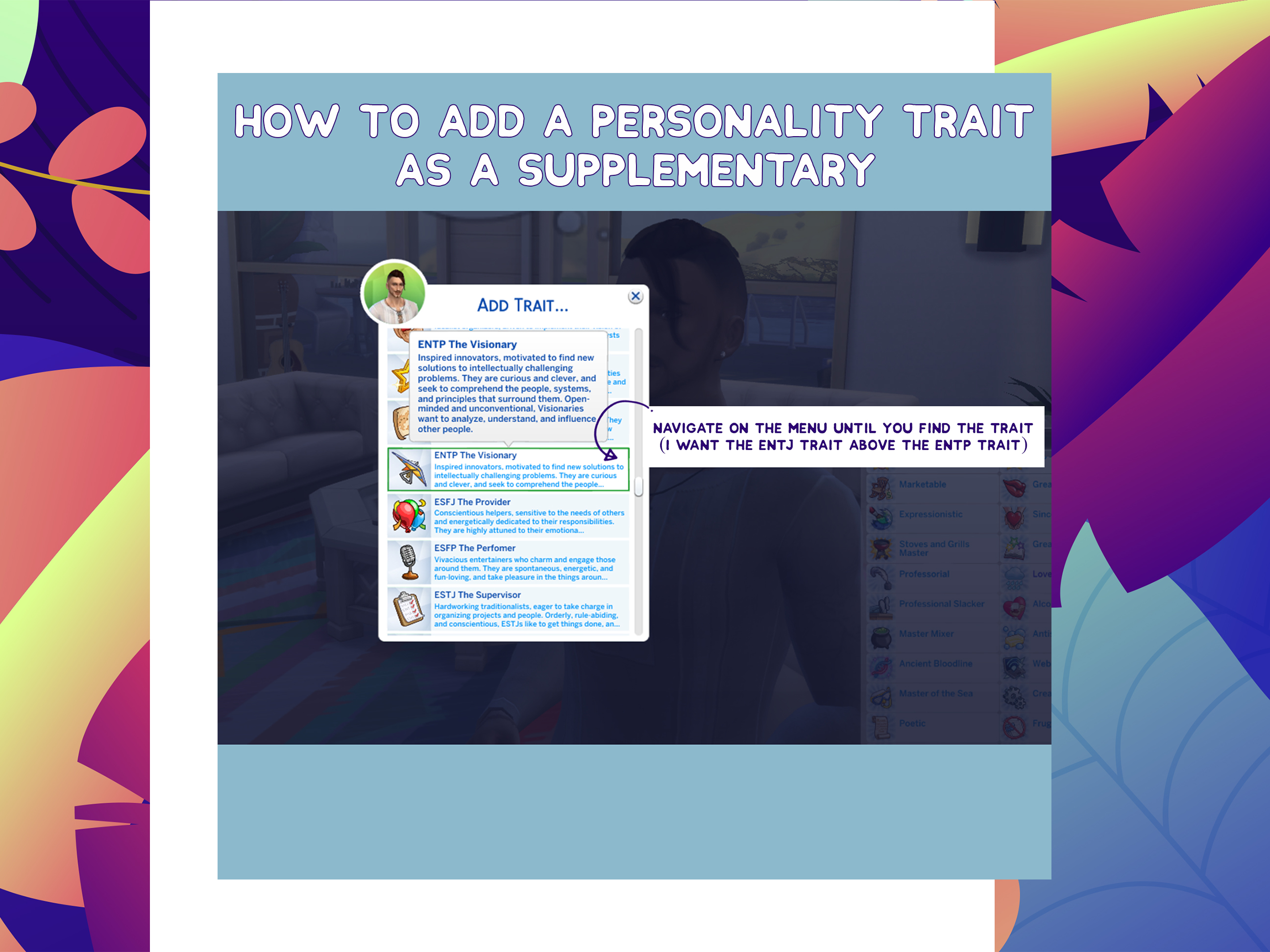 Extra Trait Info Guide 4
