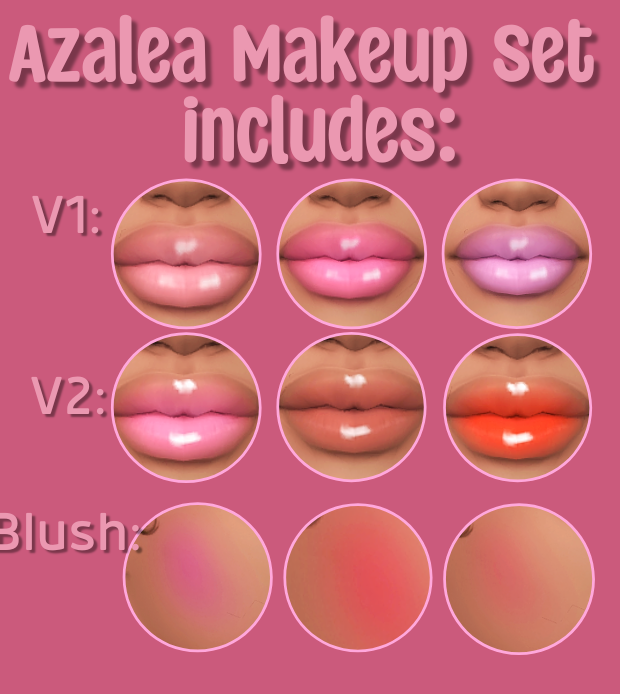Azalea Items included