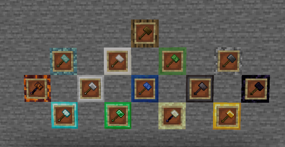 Vanilla hammers