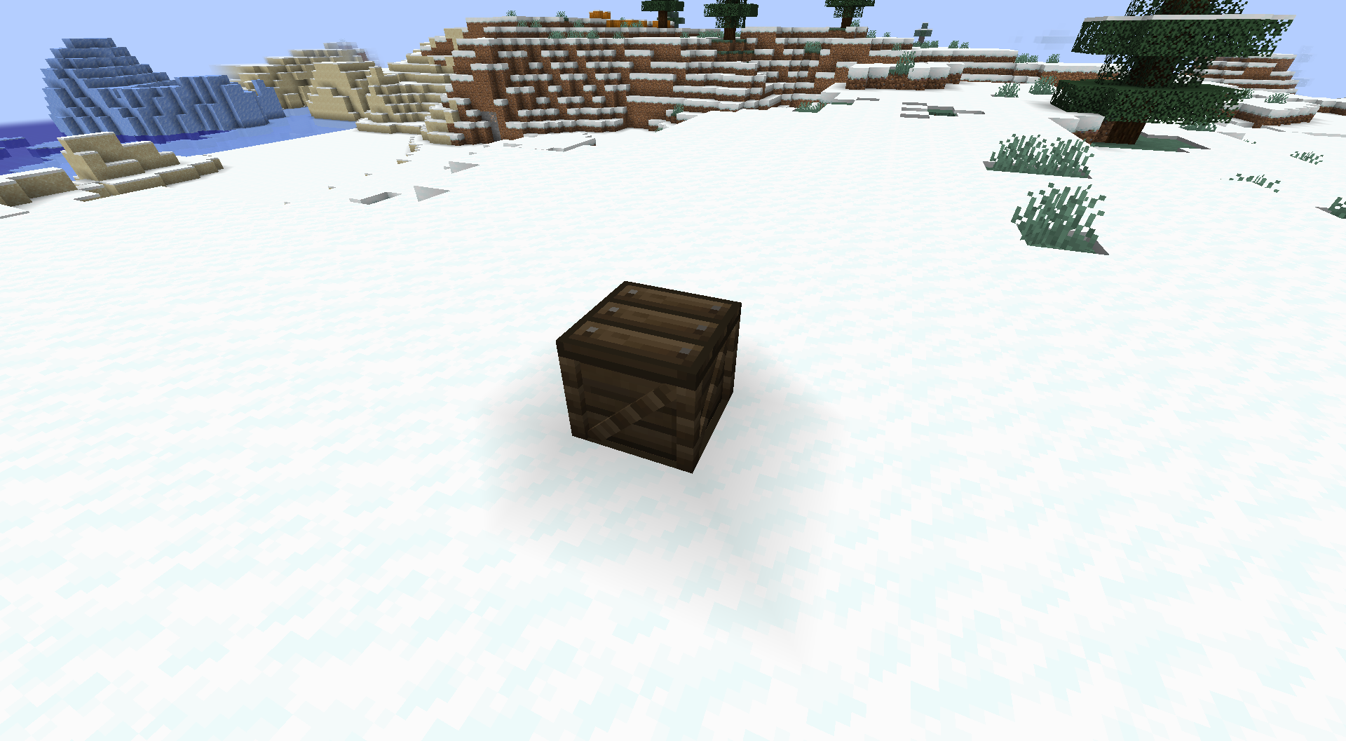 A crate where you can store stuff and carry it inside like a shulker!