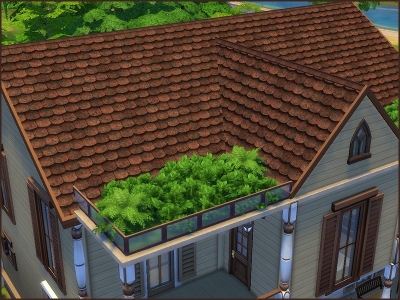 how to build a roof in sims 4