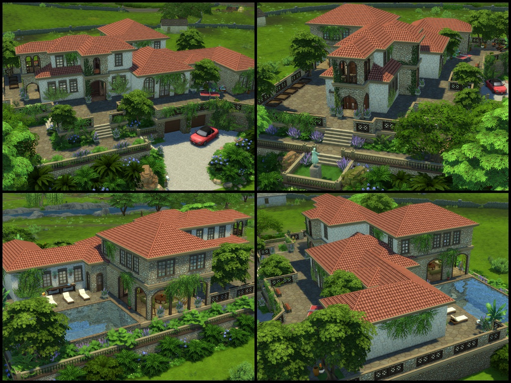 Mansión de Brezo The Sims 4 Rooms / Lots