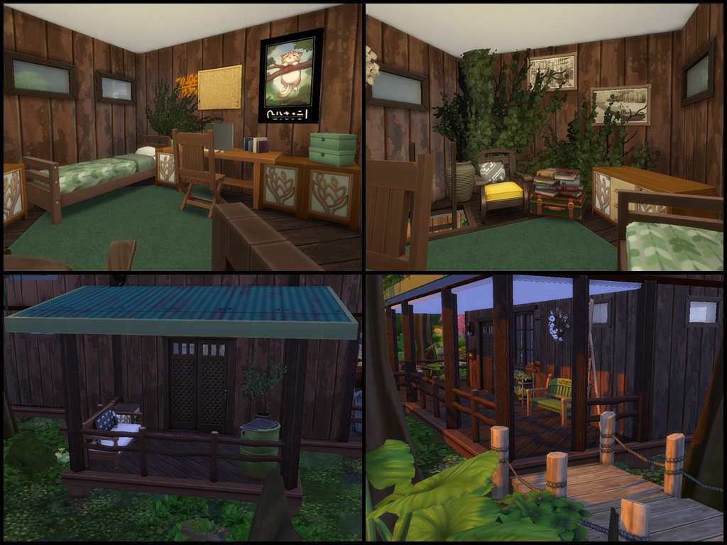 Green Swamp The Sims 4 Rooms / Lots