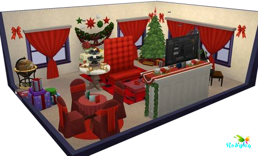 Xmas Family Room