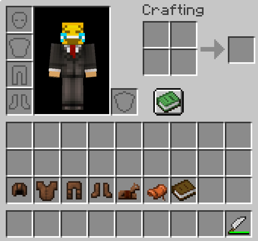 minecraft leather armor skin