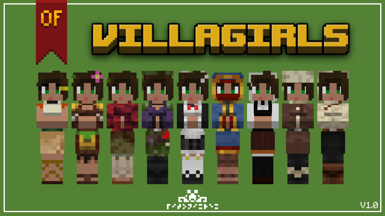 Villagirls - Minecraft Resource Packs - CurseForge