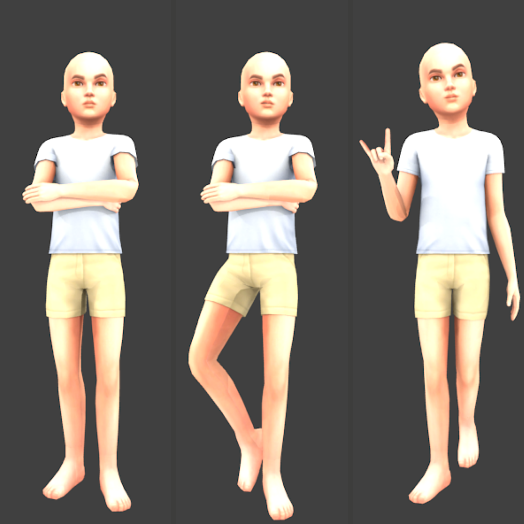 FatalRoseCreations Punk Kid Pose Pack - The Sims 4 Mods - CurseForge