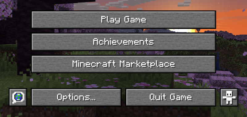 Menu Buttons of Stone - Minecraft Bedrock Addons - CurseForge