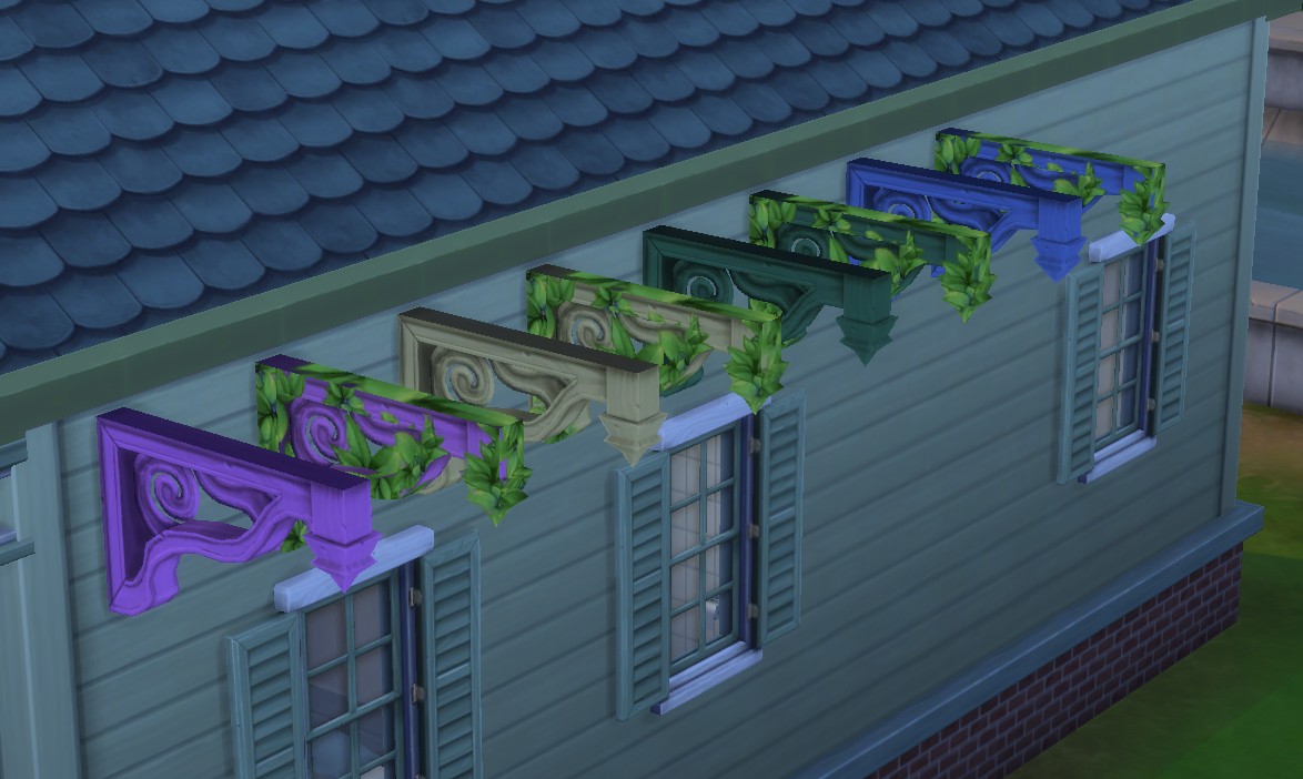 Spandrels Recolours Screenshots The Sims 4 Build / Buy